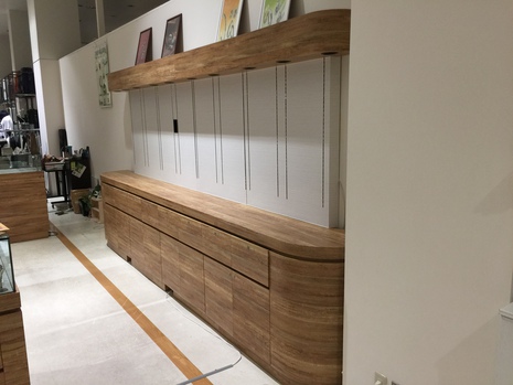 MOZO店舗内アクセサリーショップシート工事